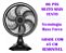 Ventilador Portátil Mesa Parede Silencioso 140w Maxx Force 127v - Imagem 2