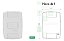 Interruptor Ilumi Mod Lev Modular C/ Placa Simples Kit C/05 - Imagem 3