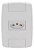 Tomada Ilumi Modelo Lev Modular C/ Placa 1 Tomada 2p+t - 10a - Imagem 1