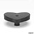 Prisma Ø 120 157° com colar parafusado ‐ Brunido - SG2-280652.1 - Imagem 1