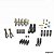 Kit de fixadores - Kit 1 - SG4-283100 - Imagem 1