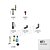 Kit 1 de fixação AGORATEC Sistema 16 - 33 peças A4-163100 - Imagem 1