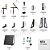 Kit 4 de fixadores AGORATEC D16 - 104 pcs - A4-163400 - Imagem 1