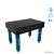 Mesa PRO 1200x800x200 Ø28 - Grade 100x100 GPPH - GPPR12080.1.28 - Imagem 1