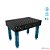 Mesa PRO 1200x800x200 Ø28 - DIAG Grade 100x100 GPPH - GPPR12080.1D.28 - Imagem 1