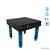 Mesa PRO 1000x1000x200 Ø28 - nitretada DIAG Grade 100x100 GPPH - GPPR100100.1D.28N - Imagem 1