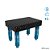 Mesa EXPERT 1200x800x200 Ø28 - Grade 100x100 GPPH - GPEX12080.1.28 - Imagem 1