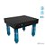 Mesa EXPERT 1200x1000x200 Ø28 - DIAG Grade 100x100 GPPH - GPEX120100.1D.28 - Imagem 1