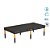 Mesa PRO 3000x1500 Ø28 - nitretada Grade 100x100 Elefanttools - ETPR300150.X7 - Imagem 1