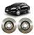 Par de Discos de Freio Dianteiro Fiat Linea 1.8 e 1.9 2009 em Diante Hipper Freios HF32 - Imagem 1