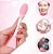 Espátula / Escova facial de silicone 2 em 1 Skin Care Massageadora Cores Diversas - Imagem 2