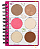 Paleta Meu Diário de Maquiagem Safi Book Unicónio Safira Rosa - Imagem 6