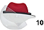 Batom Mega Lip Matte Vivai Cor: 10 - Imagem 1