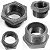 Bucha de Redução Tupy 2.1/2" NPT x 1.1/2" NPT - Média Pressão Classe 150 - Ferro Preto Maleável - Imagem 6