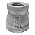 LUVA DE REDUCAO 1 X 1/2 NPT PRETO - 150LBS - Imagem 2