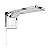 Ducha Acqua Duo 220V Branco Cromado 0101 Lorenzetti - Imagem 1