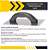Desempenadeira Aco Reforcado Dent 10X25 3016 Fertak - Imagem 2