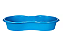 Piscina Feijao 1000L Polietileno Azul Afort - Imagem 2