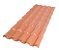 Telha Colonial Pvc 459X86 5 Ondas Terracota Afort - Imagem 1