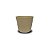 Vaso Reto Badi 28 Bege Afort - Imagem 1