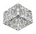 Spot Cristal Quad G9 71460 Blumenau - Imagem 1