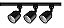 Kit Trilho 3 Spots Led Pr 27W 6500K 34276001 Blumenau - Imagem 1