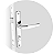 Fechadura Perfil Para Porta De Metal Pop Crom 20X53 0520.18 So - Imagem 1