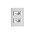 Tomada Dupla 2P+T 10A 250V Vivaz 78120 Ilumi - Imagem 2