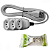 Extensao Compacta 2P+T Cabo Pp 5M 10A Cz 17100 Ilumi - Imagem 1