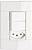 INTERRUPTOR E TOMADA 2P+T 10A DECOR 404721 SCHNEIDER - Imagem 1