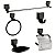 Kit Banheiro Attic 5 Peças 2000 F24 Pr 0064 Lorenzetti - Imagem 1