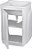 Gabinete Com Tanque 22,5 Litros Pp 78X51X43Cm Branco Gtq0 Astra - Imagem 4