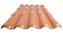 Telha Colonial Pvc 230X86 5 Ondas Terracota Afort - Imagem 2