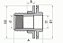 Adaptador Soldavél Caixa Dagua 60X2 Fortlev - Imagem 2