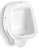 Mictorio Sifona 51X32 C/Mec Branco Im100 Icasa - Imagem 1