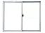 Janela 2 Folhas 100X120 Pop Branca Esquadrisol - Imagem 1