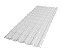 Telha Plan PVC 242X88 6 Ondas Branca Afort - Imagem 1