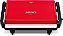Compact Grill Uno 760W 127V Vermelho/Preto Guno - Imagem 1