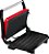 Compact Grill Uno 760W 127V Vermelho/Preto Guno - Imagem 2