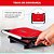 Compact Grill Uno 760W 127V Vermelho/Preto Guno - Imagem 3