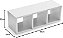 Nicho Mdp Triplo 60X20Cm Br 9892 Bemfixa - Imagem 1
