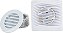 Kit Exaustor C/ Duto E Grade 90MM 127V KIT90127 Itc - Imagem 1