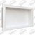 Nicho Imperial 60X40 Branco C/ Fundo Liso Massa Forte - Imagem 1