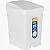 Lixeirac/ Pedal 9L Quadr Branca 020703003 Metasul - Imagem 1