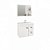 Armario C/ Esp Hortencia 55Cm Branco 9943.2 Mgm - Imagem 1