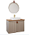 Armario Alure 80,3X66,5X45,1Cm Cappuccino 22464.50 Mgm - Imagem 1