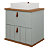 Armario Milano 60,3X66,5X45,1Cm Pistache 22459.46 Mgm - Imagem 1