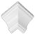 Canto Externo Design Branco C/ 5Un Novaforma - Imagem 1
