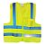 Colete Refletivo Amarelo C/ Bolso Xg 600.01172 Plastcor - Imagem 1