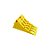 Calco Polietileno 39X15X19,5Cm Amarelo 700.31296 Plastcor - Imagem 1